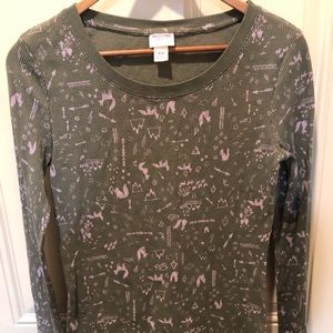 Mossimo Supply Co long sleeve camp shirt